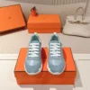 Hermes Suede Chunky Sneakers