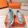 Hermes Suede Chunky Sneakers