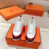 Hermes Suede Chunky Sneakers