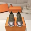 Hermes Suede Chunky Sneakers