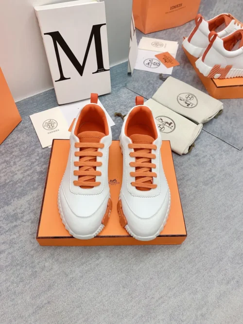 Hermes Bouncing Suede Sneakers