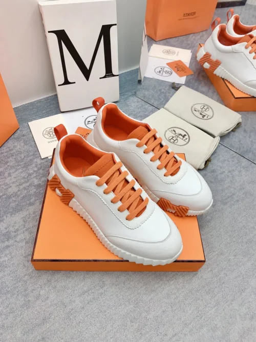 Hermes Bouncing Suede Sneakers