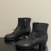 Hermes Suede Ankle Boots