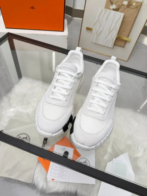 Hermes Leather Sneakers