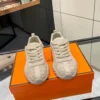 Hermes Suede Sneakers
