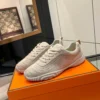 Hermes Suede Sneakers