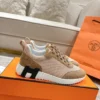 Hermes Suede Sneakers