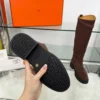 Hermes Leather Riding Boots