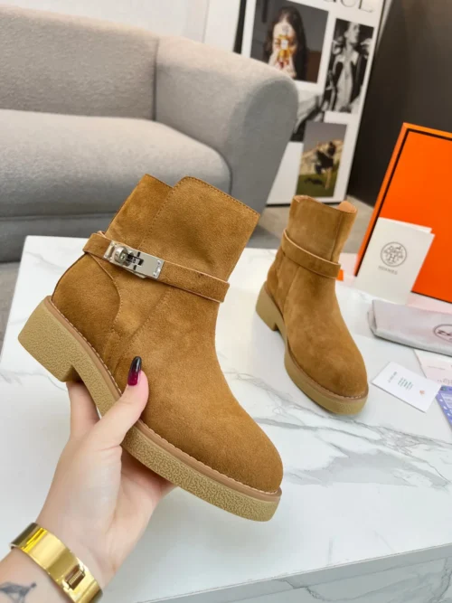 Hermes Leather Riding Boots