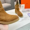 Hermes Leather Riding Boots