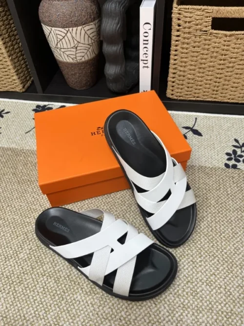 Hermes Leather Sandals