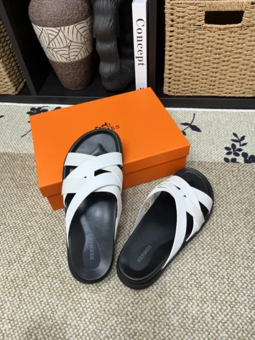Hermes Leather Sandals