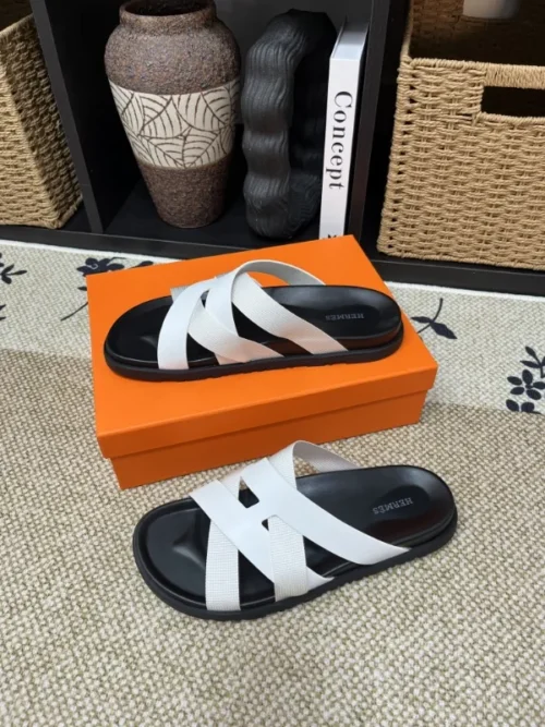 Hermes Leather Sandals