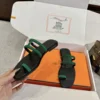 Hermes Suede Sandals