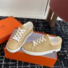 Hermes Lace-Up Low-Top Sneakers