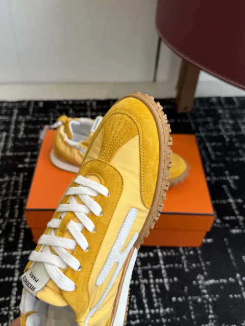 Hermes Suede Sneakers
