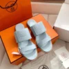 Hermes Leather Slides