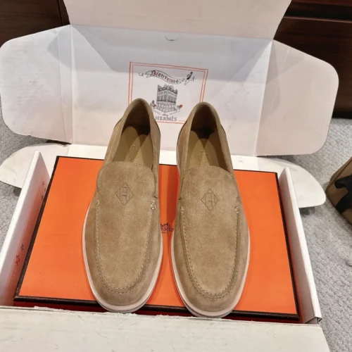 Hermes Suede Sneakers