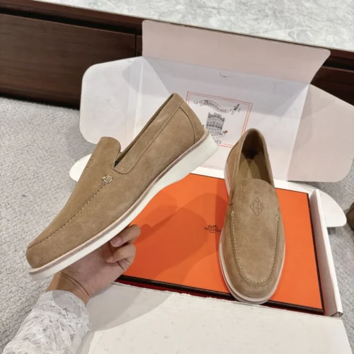 Hermes Suede Sneakers