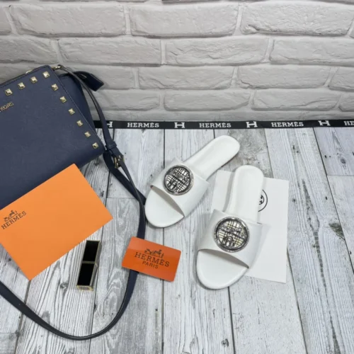 Hermes Lambskin Shoes
