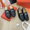 Hermes Lambskin Shoes
