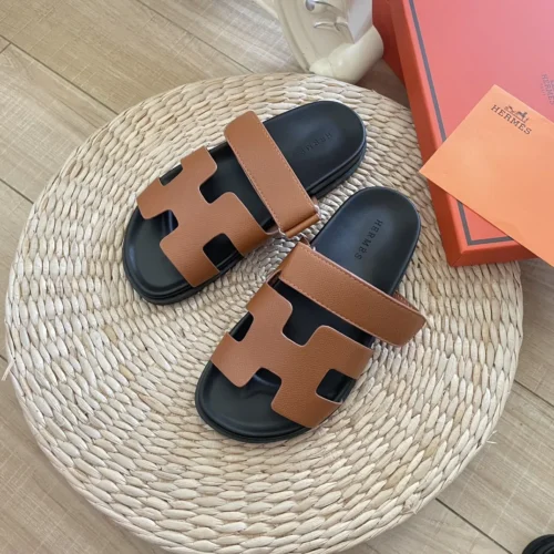 Hermes Lambskin Shoes