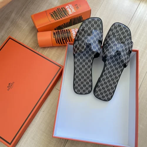 Hermes Lambskin Shoes
