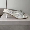 Jimmy Choo Lambskin Heeled Sandals