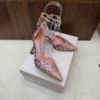 Jimmy Choo Pointed-Toe Crystal-Embellished Heeled Sandals