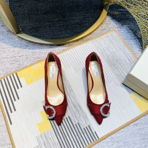 Jimmy Choo Lambskin Flats