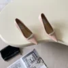 Jimmy Choo Pointed-Toe Crystal-Embellished Shoes