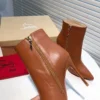 Christian Louboutin Leather Pointed-Toe Boots