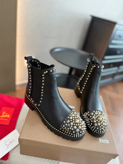 Christian Louboutin Studded Boots
