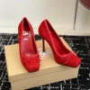 Christian Louboutin Bow-Detail Ballet Flats