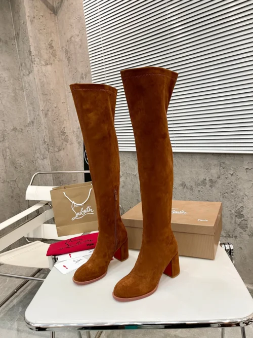 Christian Louboutin Suede Ankle Boots