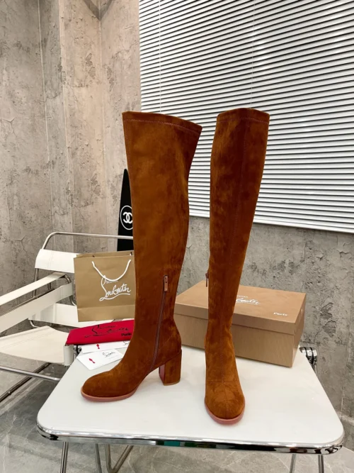 Christian Louboutin Suede Ankle Boots