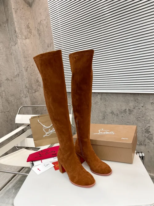 Christian Louboutin Suede Ankle Boots