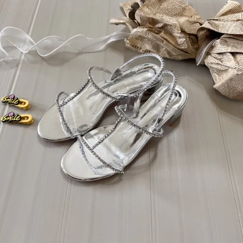 Christian Louboutin Crystal-Embellished Heeled Sandals