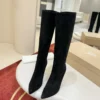 Christian Louboutin Leather Knee-High Boots