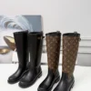 Louis Vuitton Leather Boots