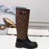 Louis Vuitton Leather Boots