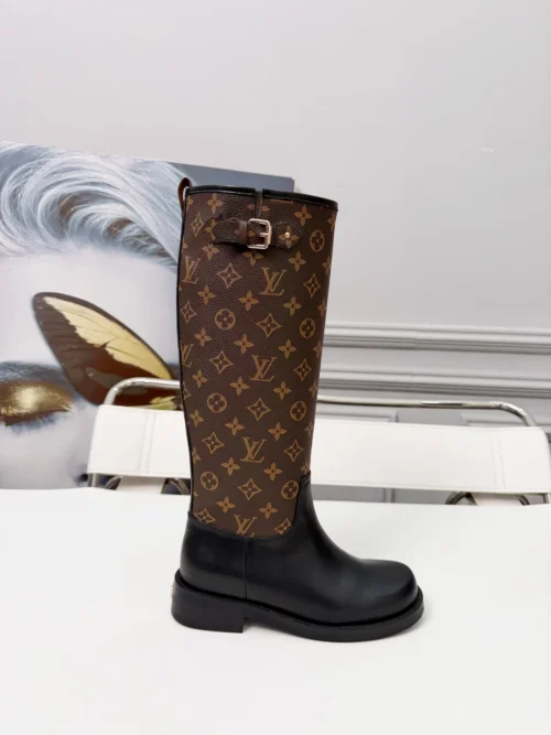 Louis Vuitton Leather Boots