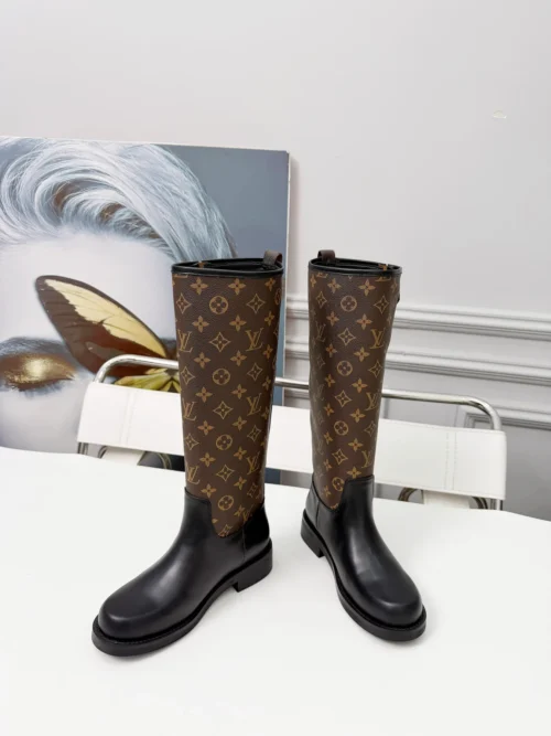 Louis Vuitton Leather Boots