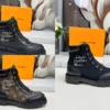 Louis Vuitton Leather Boots