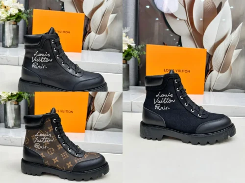 Louis Vuitton Leather Boots