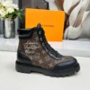 Louis Vuitton Leather Boots