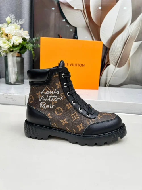 Louis Vuitton Leather Boots