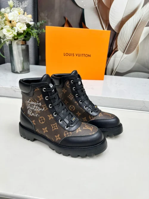 Louis Vuitton Leather Boots
