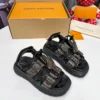Louis Vuitton Suede Sandals
