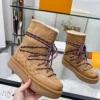 Louis Vuitton Suede Snow Boots